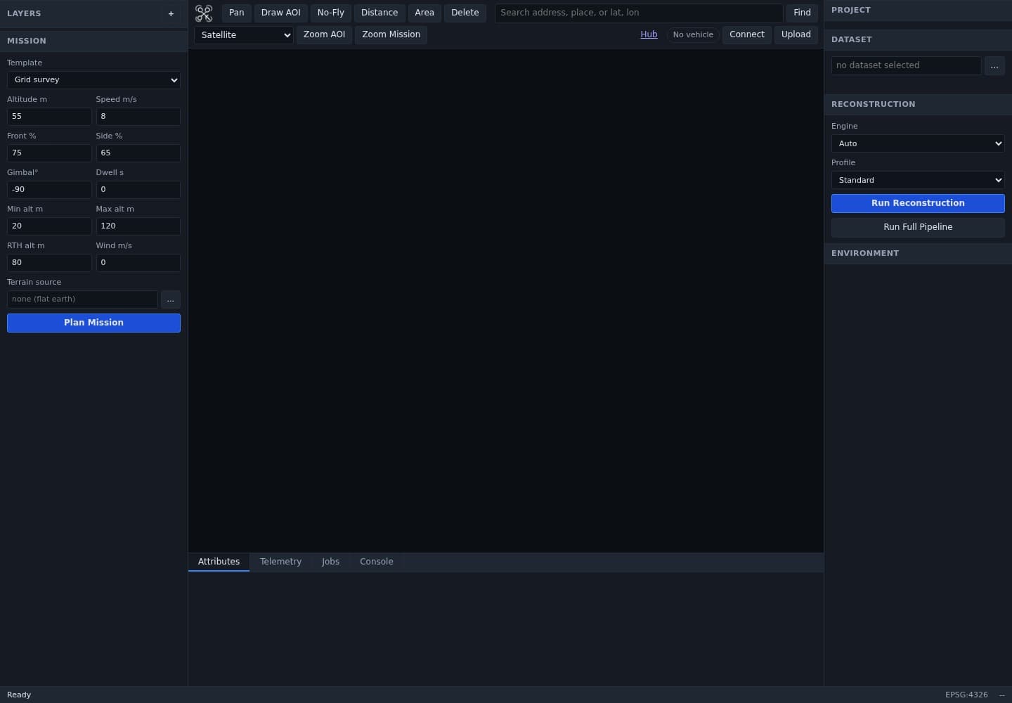The operator UI